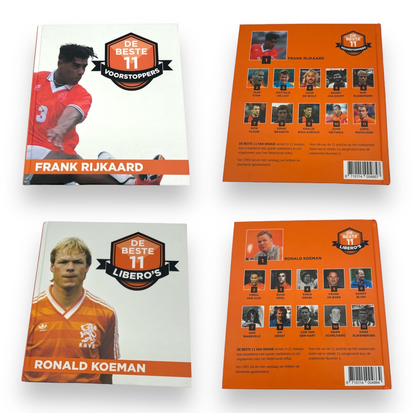 De Beste 11 Voetballers Collectie - De Ultieme Boekencollectie over het Legendarische Nederlands Elftal