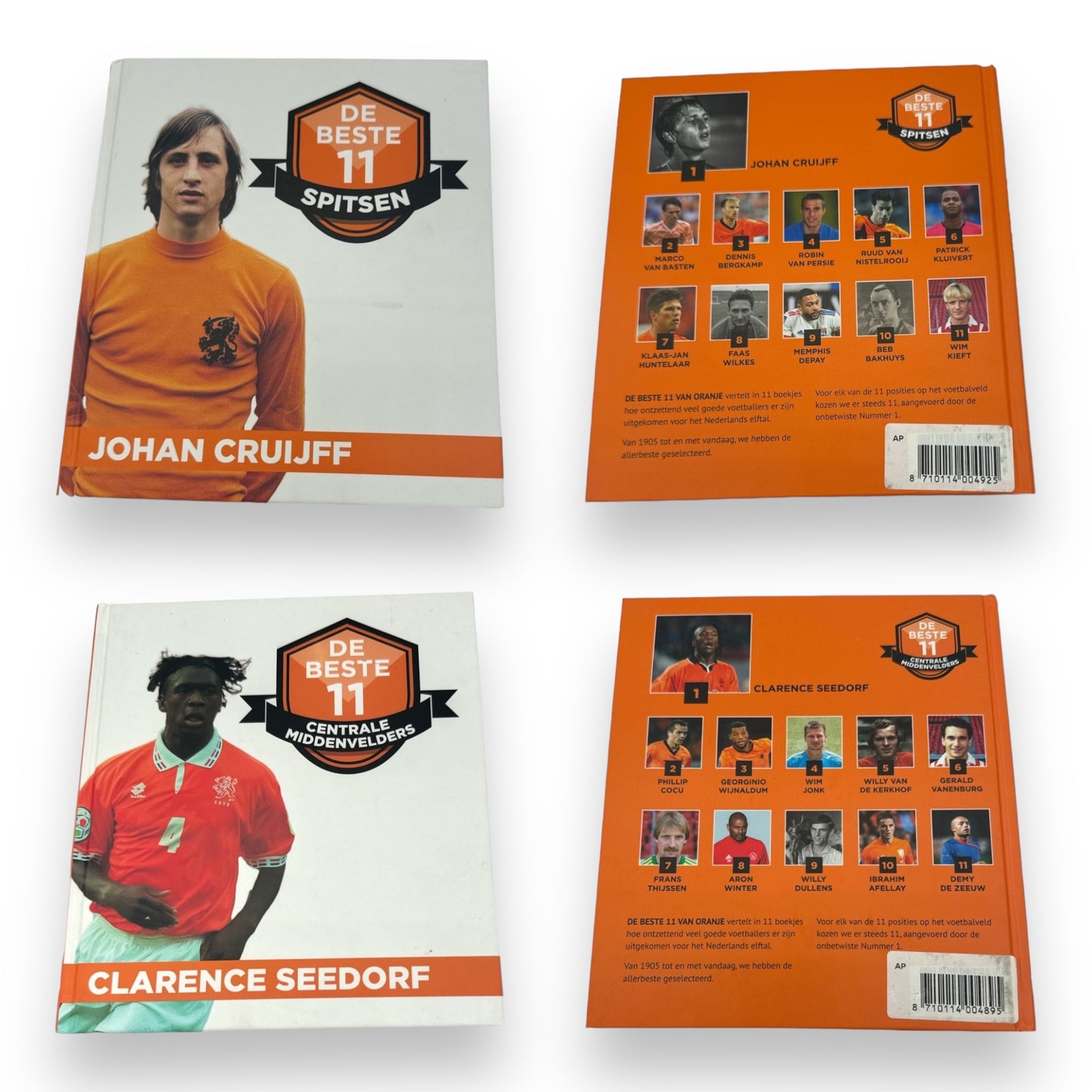 De Beste 11 Voetballers Collectie - De Ultieme Boekencollectie over het Legendarische Nederlands Elftal