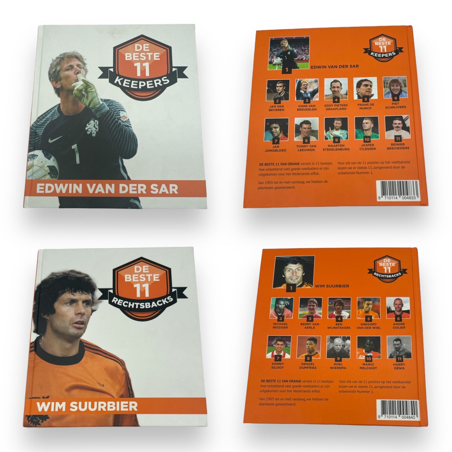 De Beste 11 Voetballers Collectie - De Ultieme Boekencollectie over het Legendarische Nederlands Elftal
