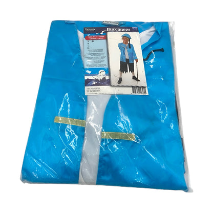 Blauw Piraten Kostuum voor Volwassenen – Buccaneer Verkleedoutfit met Jas, Broek & Hoed