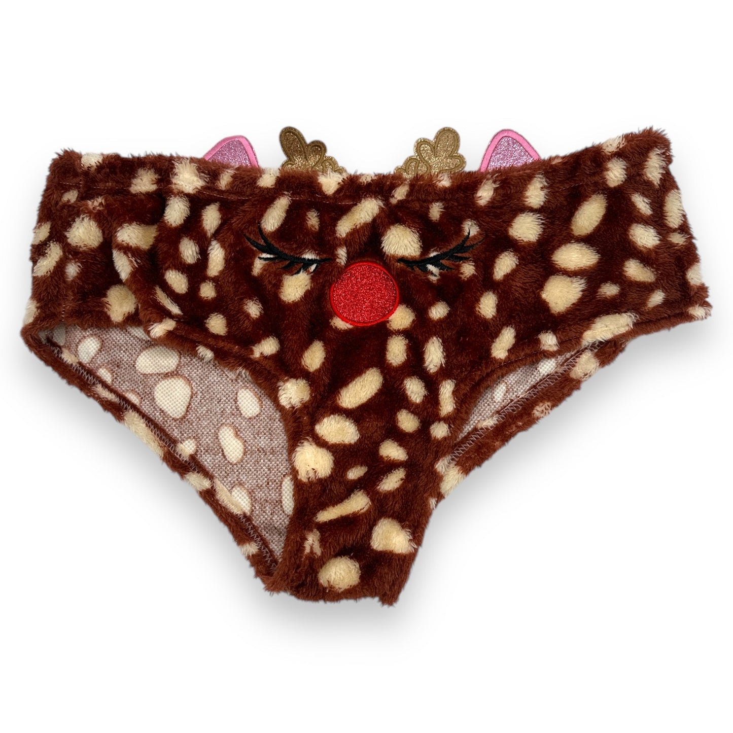 Rendier Slip - Kerst Ondergoed - Bruin - One Size