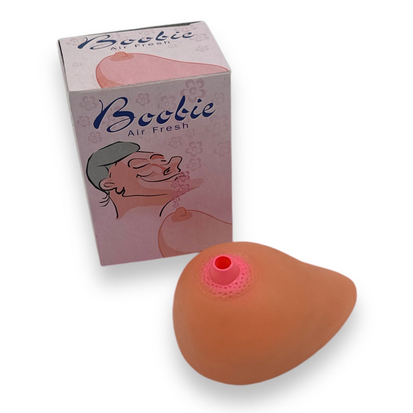 Boobie Luchtverfrisser - Citroengeur - Grappig Cadeau