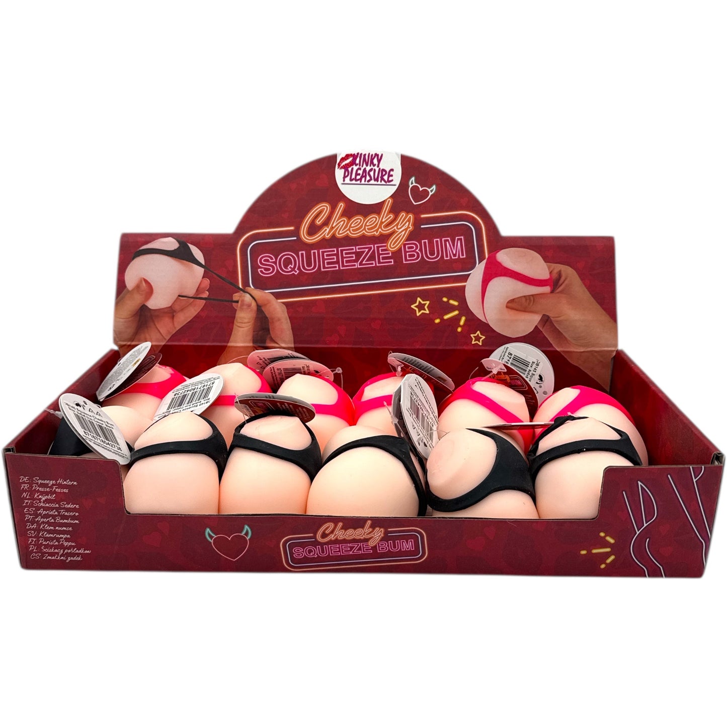 Cheeky Squeeze Bum – Stressbal met String Slipje