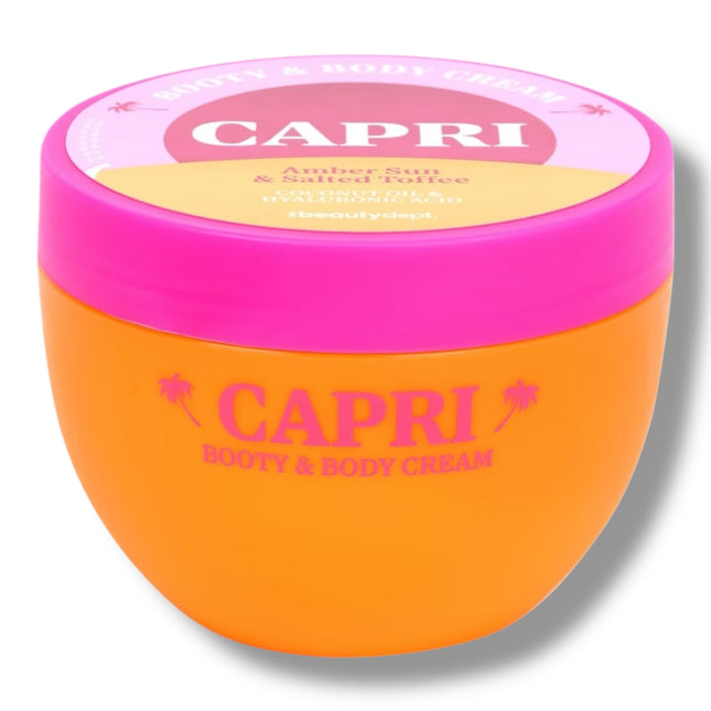 Capri Booty & Body Cream – Amber Sun & Salted Toffee – 200ml