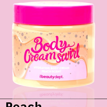 Body Cream Swirl – Hydraterende Bodycrème – Perzik Geur – 200gr