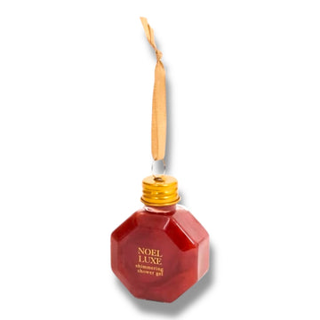 Noël Luxe Douchegel 50 ml – Shimmer in Kerstbalflacon
