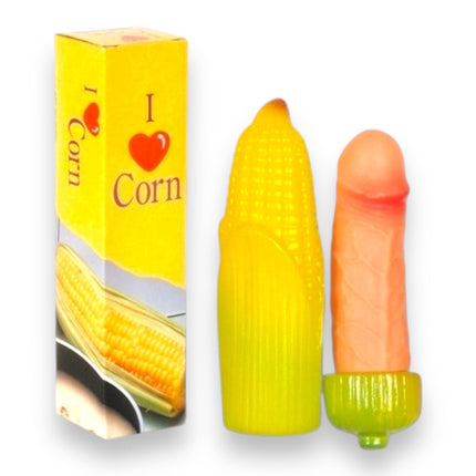 I Love Corn - Met Verborgen Dildo - Perfect Voor Discretie
