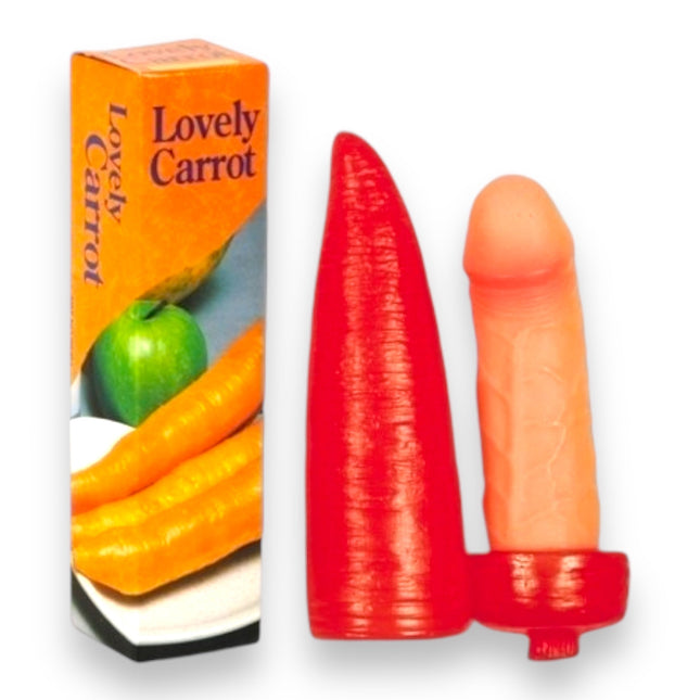 I Love Wortels - Met Verborgen Dildo - Perfect Voor Discretie