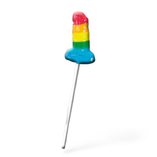 Regenboog Lolly - Penisvormig - Ideaal voor LHBTQ+ Feesten