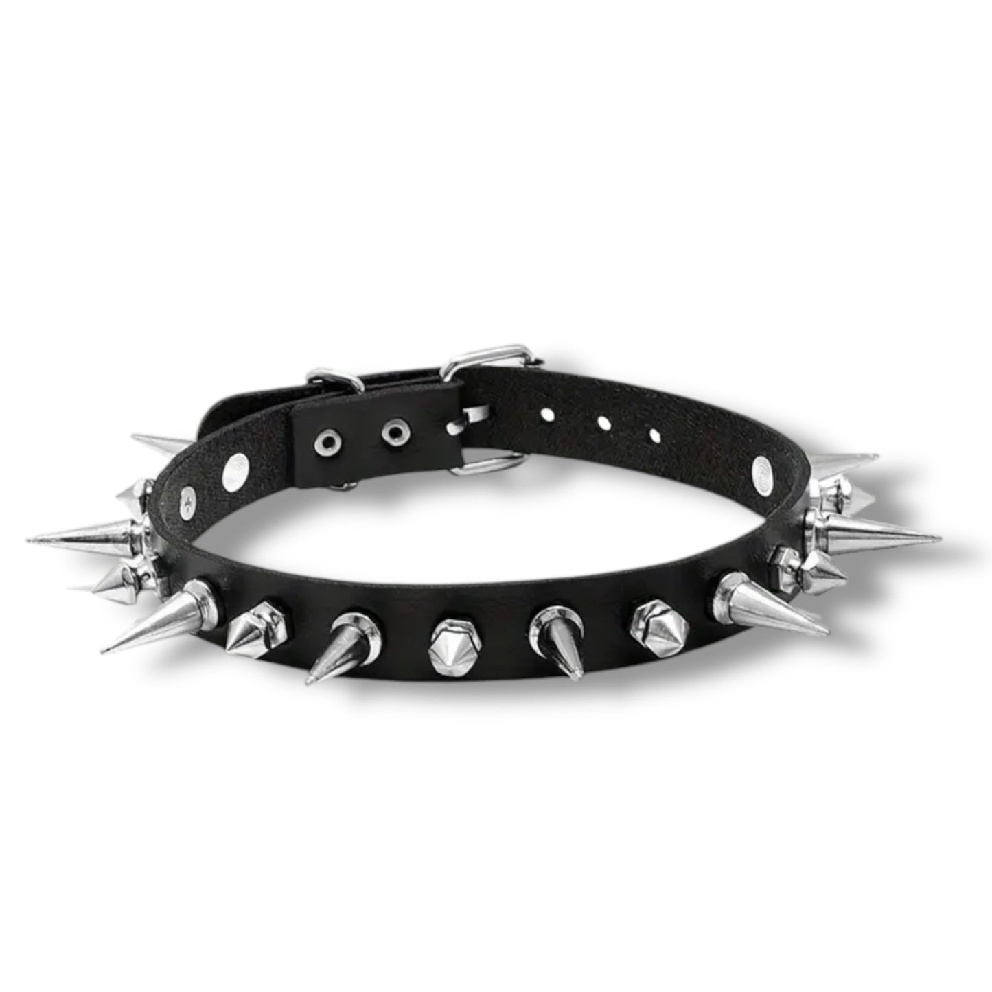 Roleplay Set Hondenmasker met Spikes – 3-Delige Bondage Pup Gear Set
