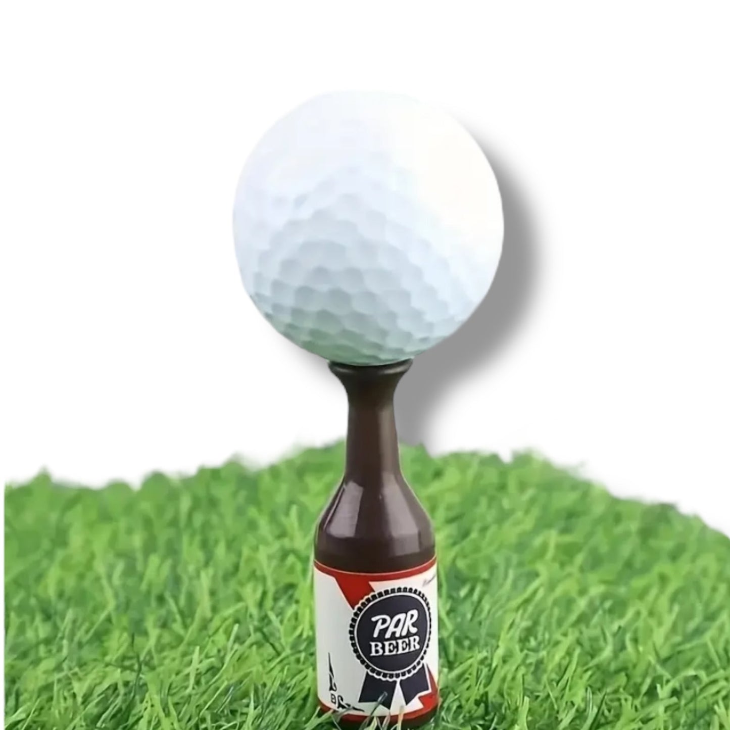 Golf Tees in Bierfles Vorm – Set van 6 Grappige Golfaccessoires