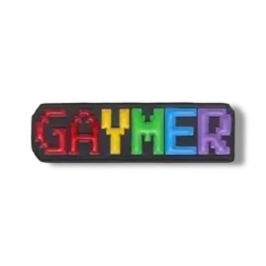 Pixelstijl Pin – GAYMER Regenboog Badge (3 cm)