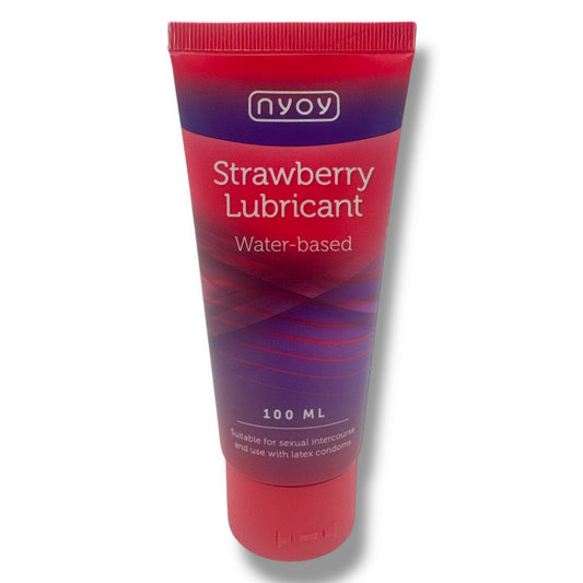Aardbeien Glijmiddel Waterbasis 100 ml – Veilig & Smakelijk