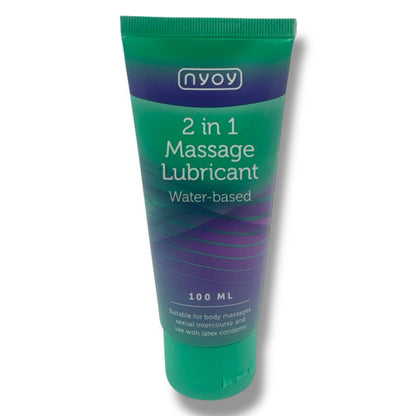 2-in-1 Massage & Glijmiddel op Waterbasis – 100 ml