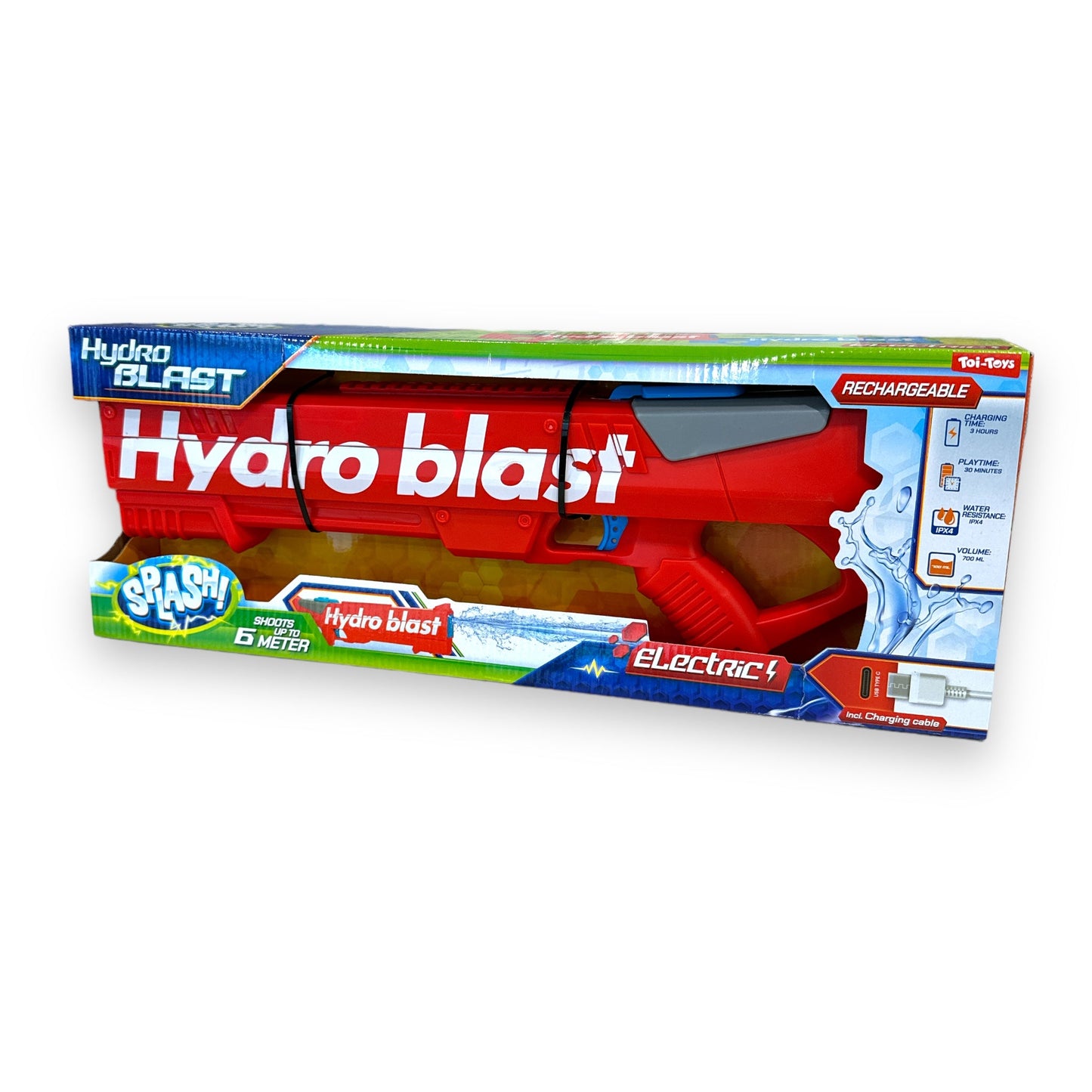 Hydro Blast Water Gun Oplaadbaar | Waterpistool in 2 Kleuren
