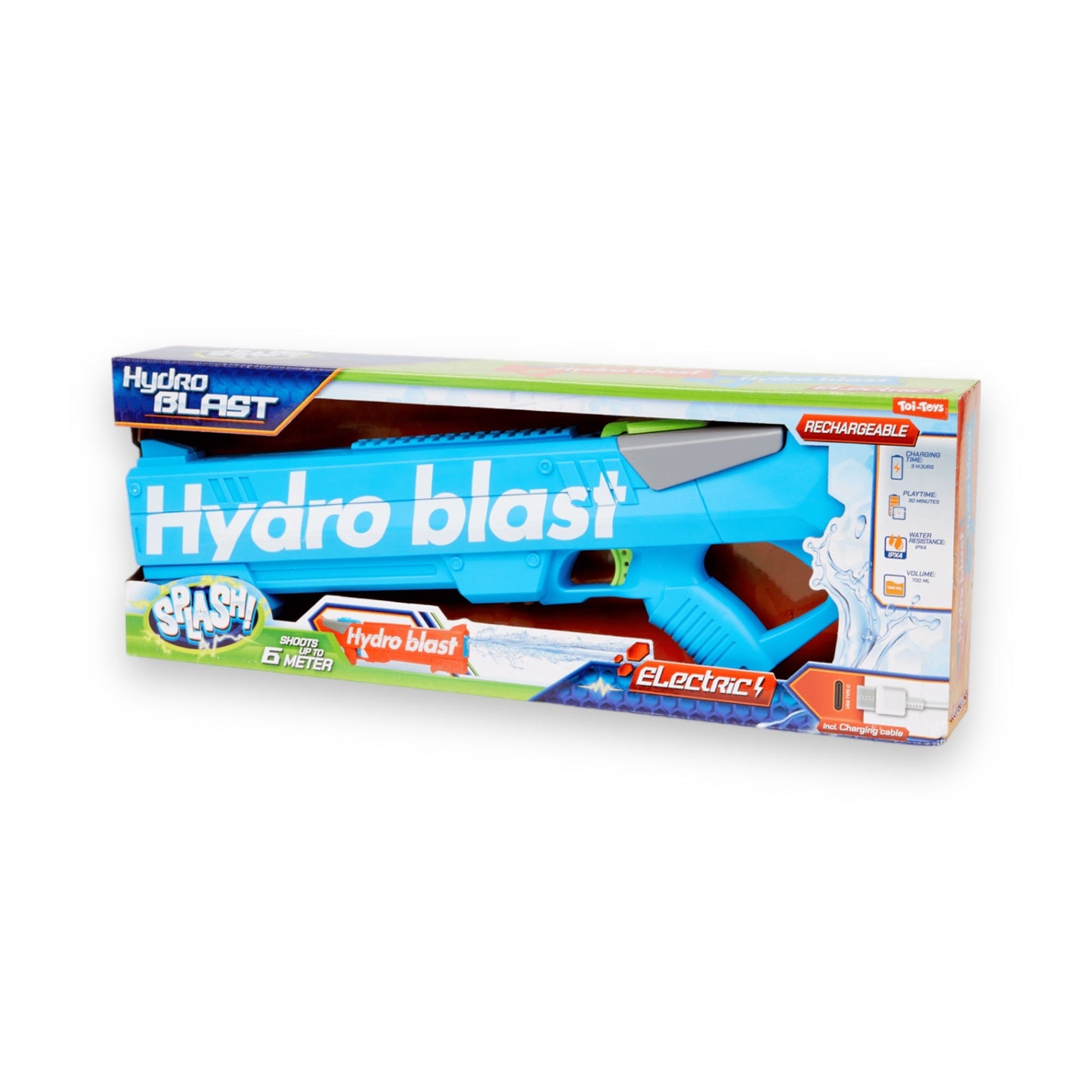 Hydro Blast Water Gun Oplaadbaar | Waterpistool in 2 Kleuren