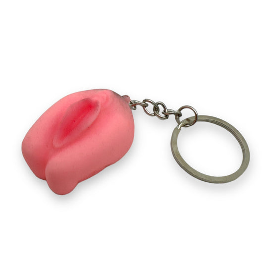 Vagina Sleutelhanger - Roze