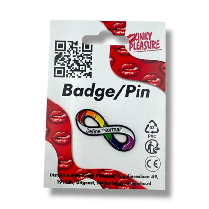 Infinity Pin – Define "Normal" in Regenboogkleuren