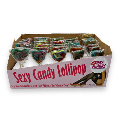 Lolly Hart - Regenboog | Kinky Pleasure - Kleurrijke Snoeplolly