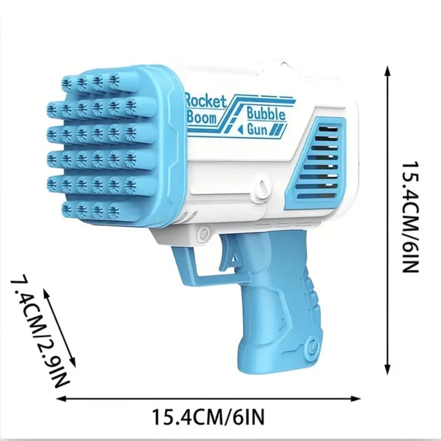 Bellenblaas Pistool - Rocket Bubble Gun - Werkt op Batterijen