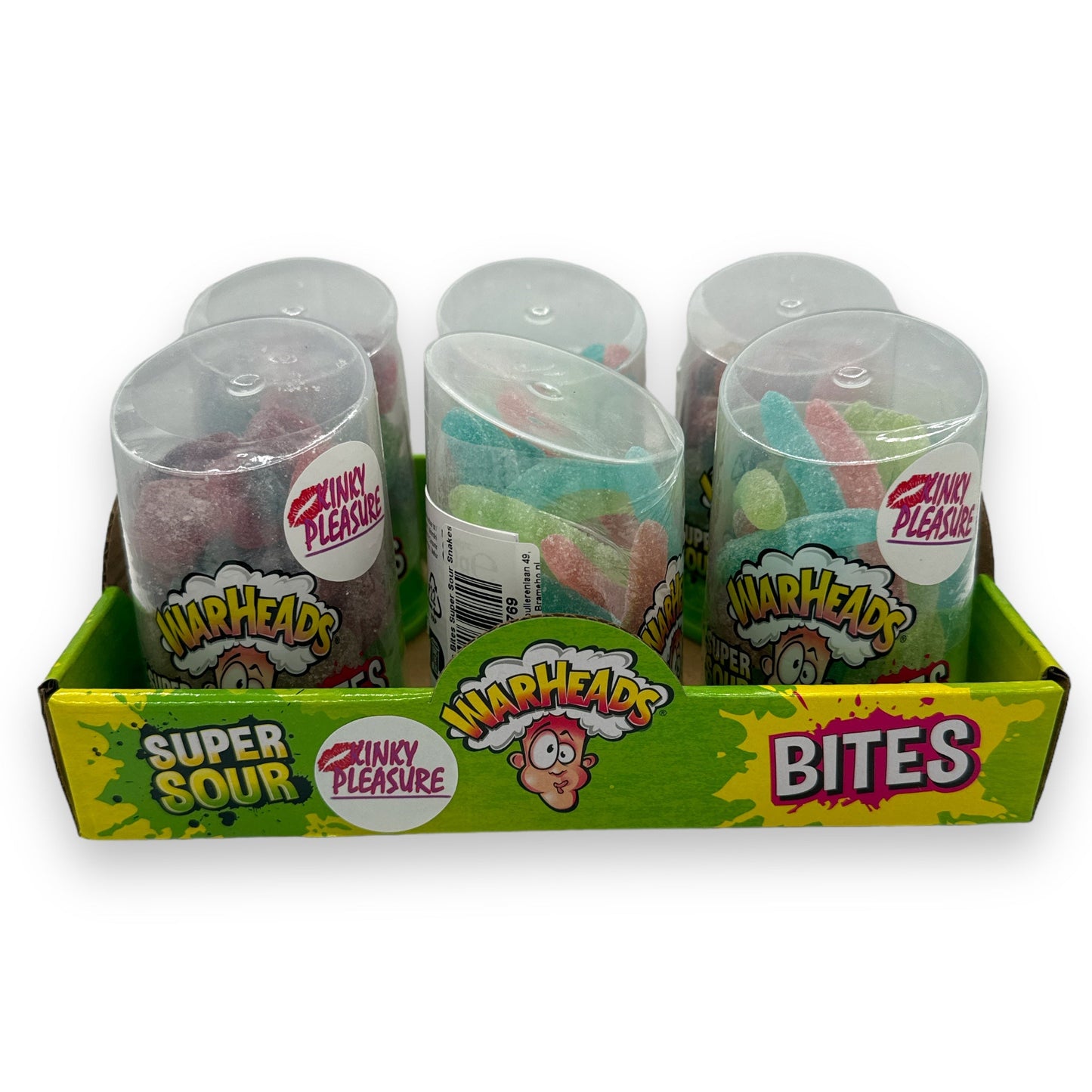 Warheads Bites Super Sour - Packed in Nice Cup