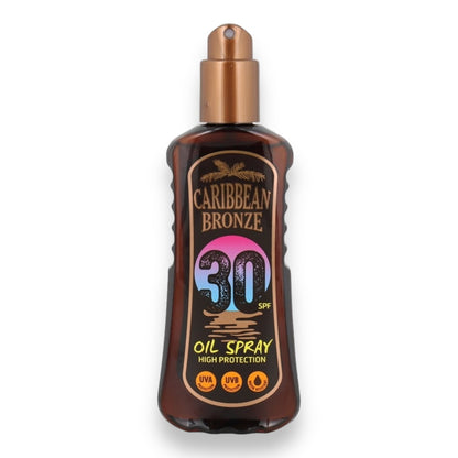 Caribbean Bronze - Oil Spray SPF 30 & SPF 15 | Zonnebrandolie - 200ml