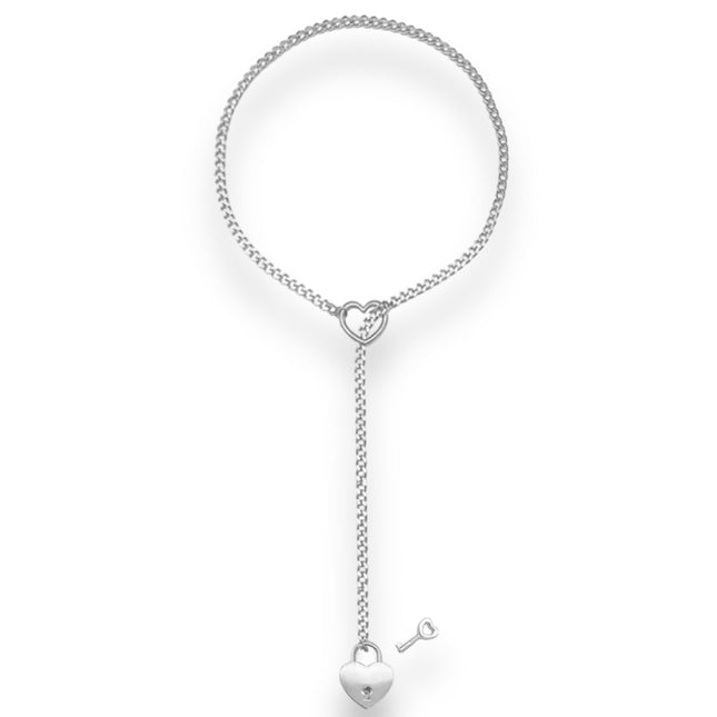Luxury Choker - Zilver - 65cm | Kinky Pleasure - Luxe Halsketting