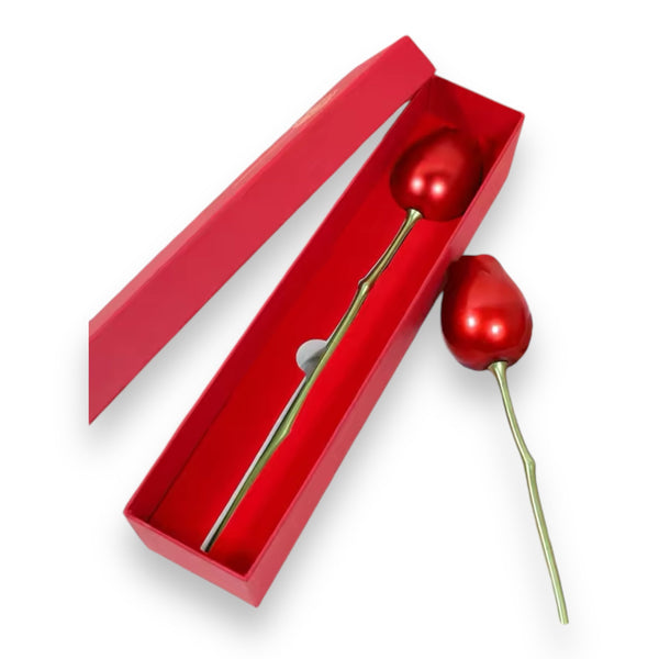 Trouwringdoosje Roos Deluxe in Luxe Box