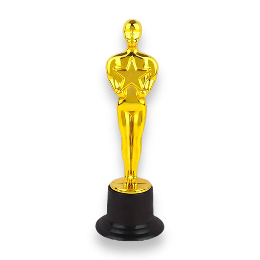 Gouden Award Trofee - 15x5 cm - Grappige Feestprijs