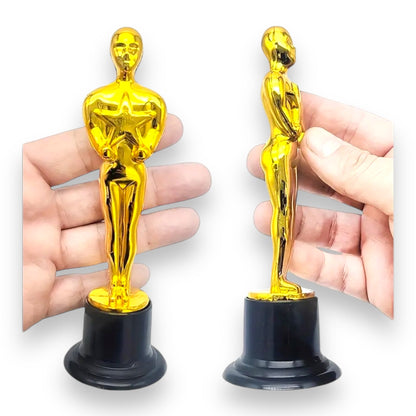 Gouden Award Trofee - 15x5 cm - Grappige Feestprijs