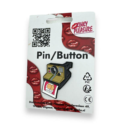 Polaroid Butt Pin – Grappige Camera Speld