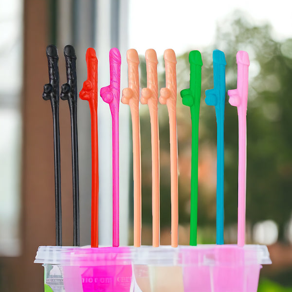 Penis Rietjes 10 stuks - buigbaar