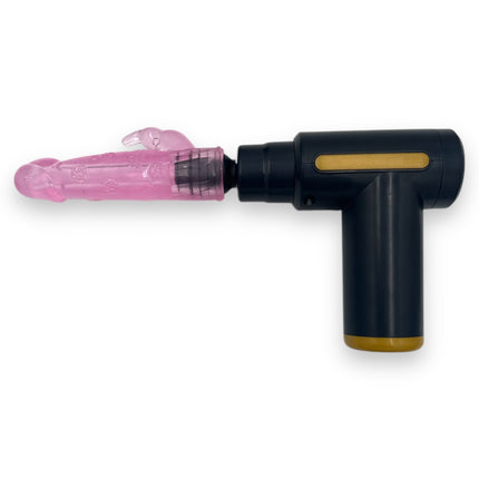 Oplaadbare Massage Gun - Inclusief 4 Opzetstukken - Touchscreen