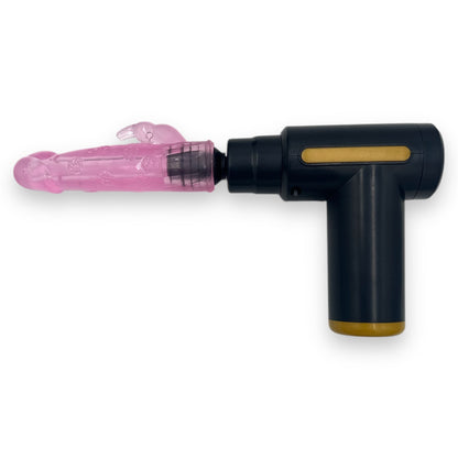 Oplaadbare Massage Gun - Inclusief 4 Opzetstukken - Touchscreen