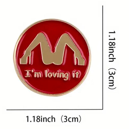 Ronde Pin ‘I’m Loving It’ – Erotische Parodie