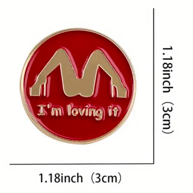 Ronde Pin ‘I’m Loving It’ – Erotische Parodie