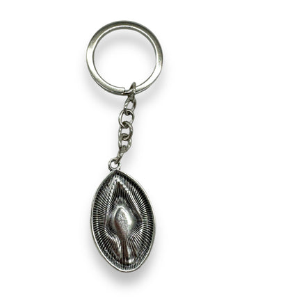 Zilveren Sleutelhanger Vulva – Erotische Sleutelhanger Metaal – Vagina Sleutelaccessoire