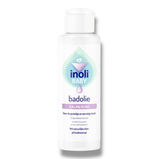 Inoli Baby Badolie Kalmerend – Voor Gevoelige & Onrustige Huid – 200ml