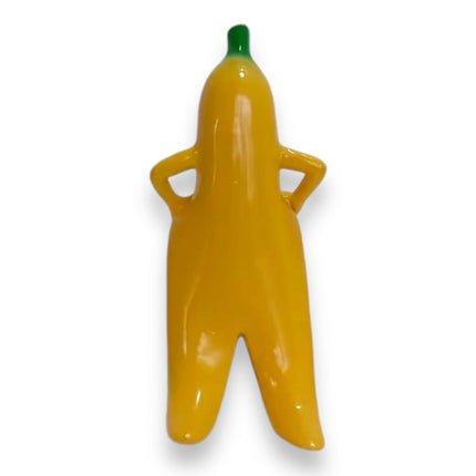 Grappig Bananenbeeldje - 20cm Decoratief Standbeeld