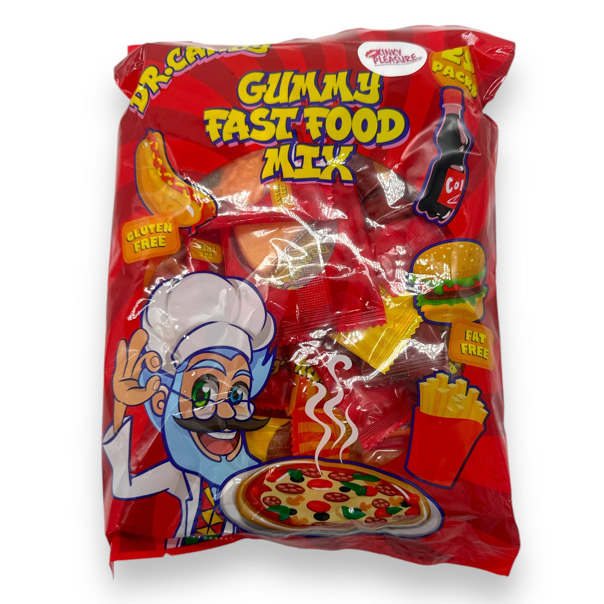 Gummy Fast Food Mix 201 gram - Hamburgers en Pizza