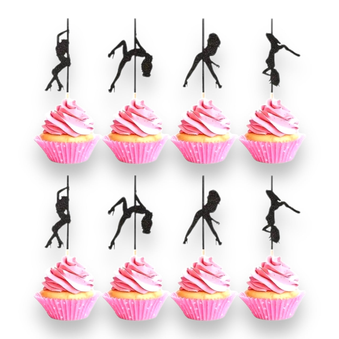 Stripper Prikkers - Vrouw - Set van 8 Stuks