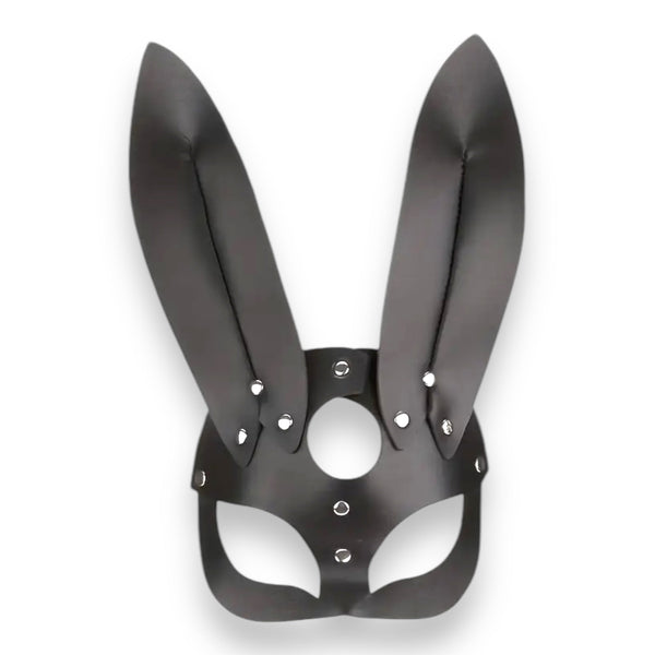 Luxe Konijnen Masker Zwart