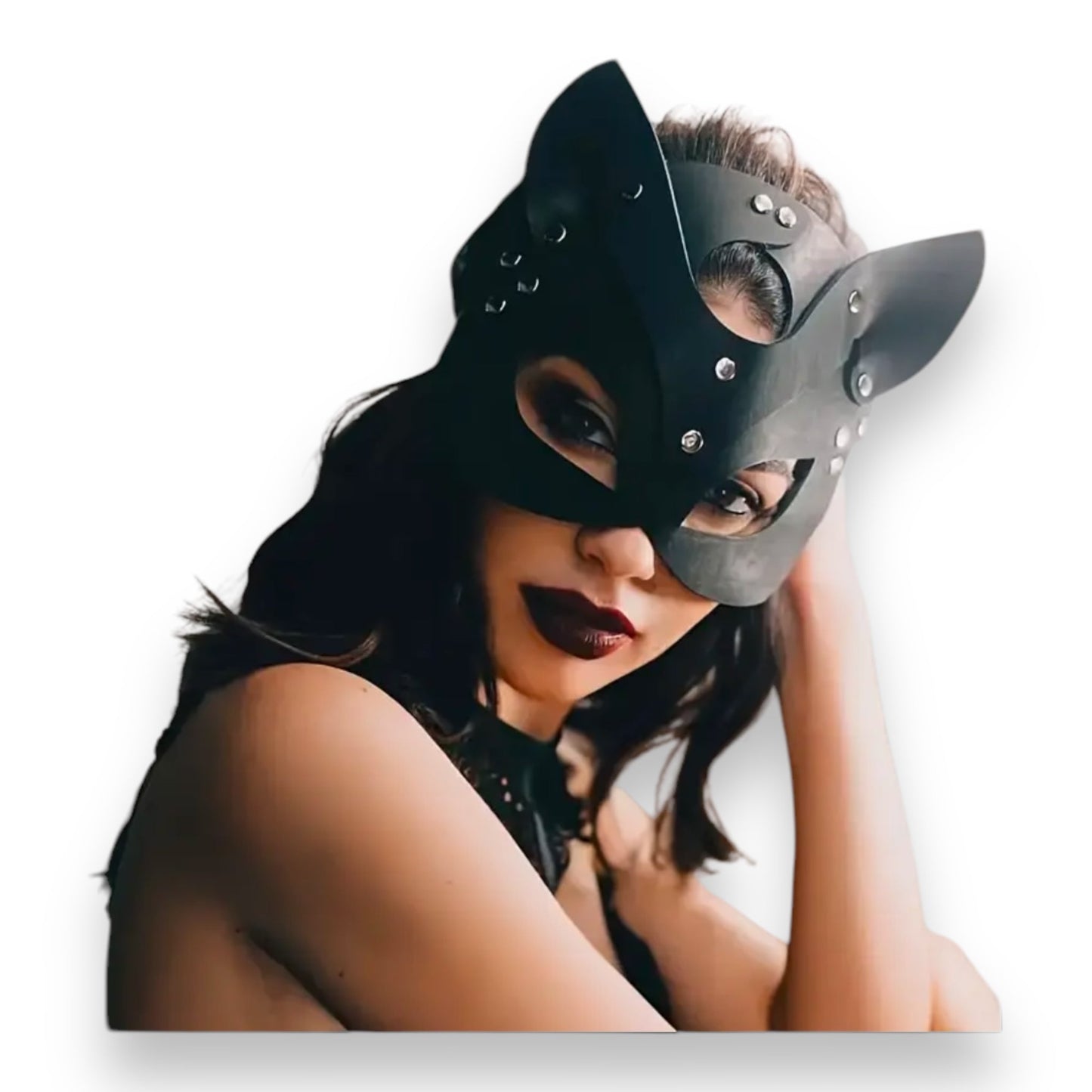 Luxe Katten Masker - Elegant Cosplay & Sensueel Accessoire