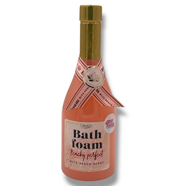 Lavato Badeschaum Pfirsich 250 ml in Champagnerflasche