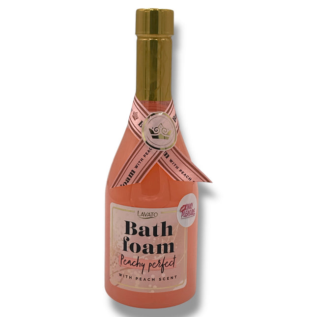Peachy Perfect Badschuim – Lavato – Perzikgeur – 250 ml – Cadeauverpakking