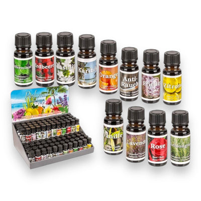 Geurolie Set 12 Stuks - 10 ml, Diverse Geuren
