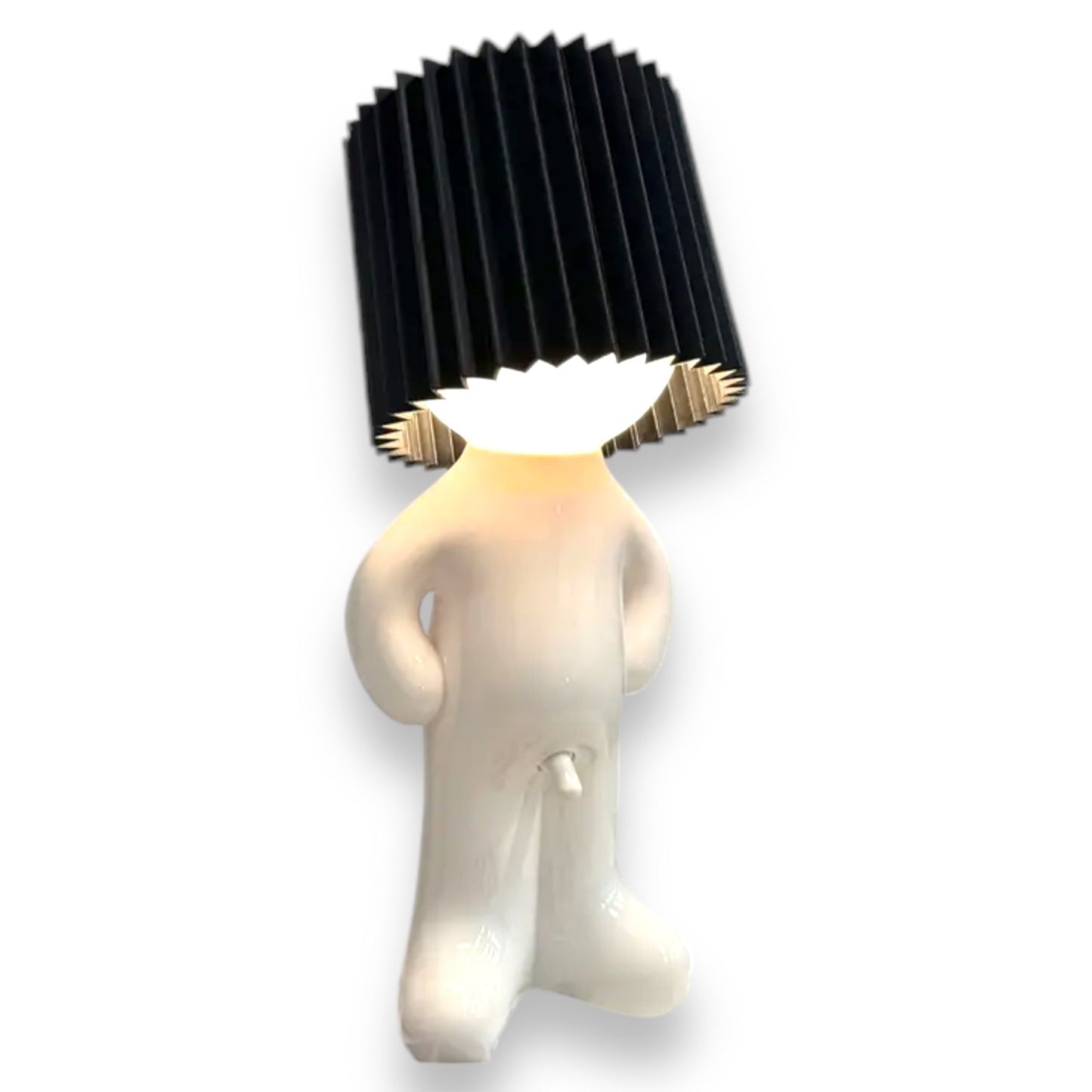 Unieke Tafellamp "Mannelijk Staand Design" - USB Oplaadbaar - Grappige Touch