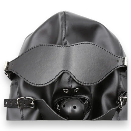 Extreme BDSM Bondage Mask - Elegant Cosplay & Sensueel Accessoire