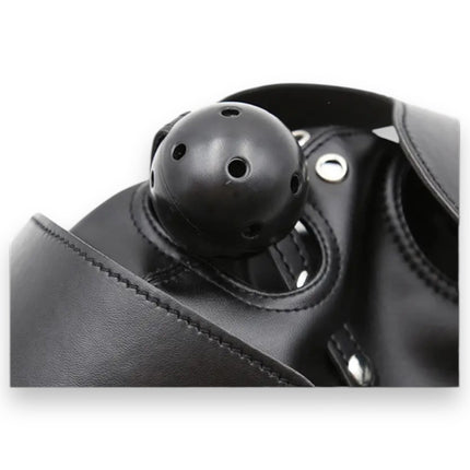 Extreme BDSM Bondage Mask - Elegant Cosplay & Sensueel Accessoire