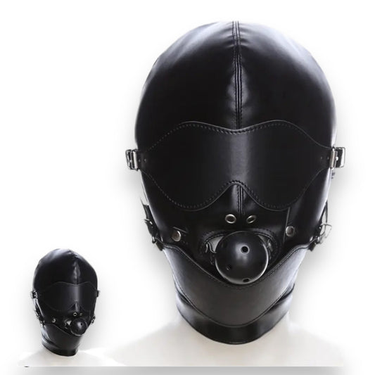 Extreme BDSM Bondage Mask - Elegant Cosplay & Sensueel Accessoire